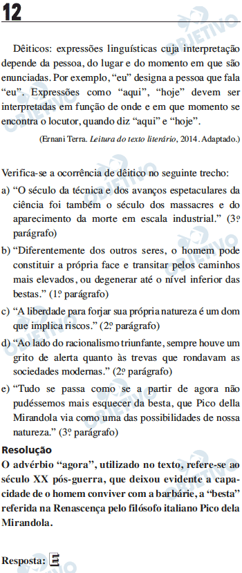 UNESP - 2021 - 2ª Fase - Curso Objetivo