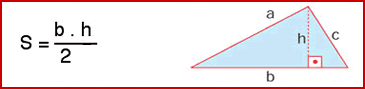 Área das Figuras Planas - Triângulo