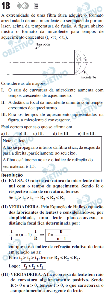 FUVEST 2013 - 1ª Fase - Curso Objetivo