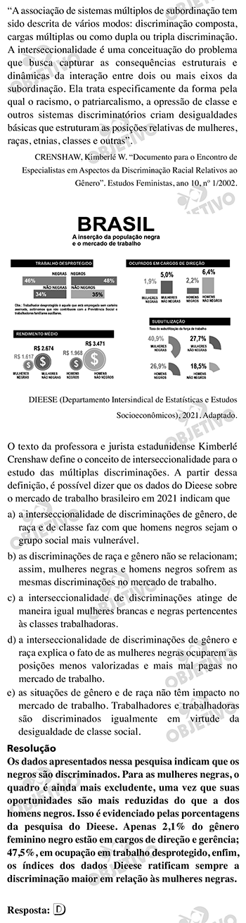 FUVEST 2023 - 1ª Fase - Curso Objetivo